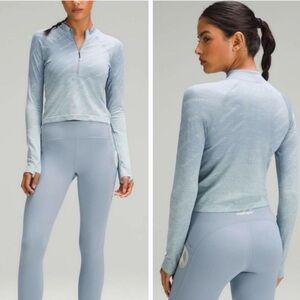 Lululemon X Madhappy swiftly tech 2.0  Light Blue Long Sleeve Top